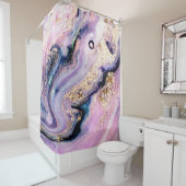 Very beautiful marble pattern. Abstract art wallpa Douchegordijn (In situ)