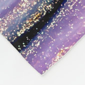 Very beautiful marble pattern. Abstract art wallpa Fleece Deken (Hoek)