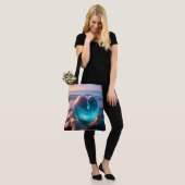 Very beautiful romantic heart picture AI Tote Bag (Op model)