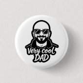 Very Cool dad Ronde Button 3,2 Cm (Voorkant)