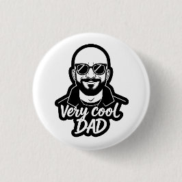 Very Cool dad Ronde Button 3,2 Cm