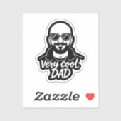 Very Cool dad Sticker (Vel)