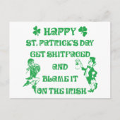 Very Funny Adult St Patrick's Day Briefkaart (Voorkant)