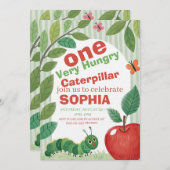 Very Hungry Caterpillar Birthday Kaart (Voorkant / Achterkant)
