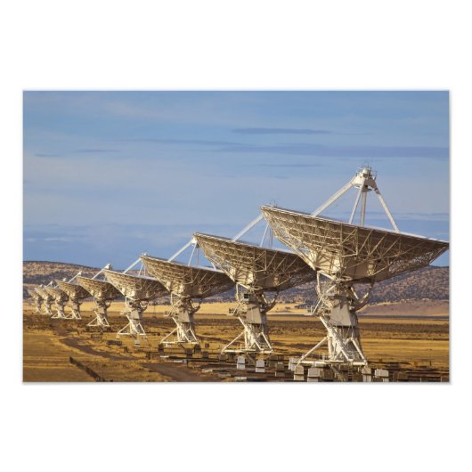 Very Large Array aka National Radio Astronomy Foto Afdruk (Voorkant)