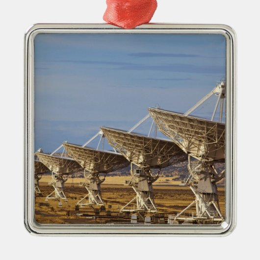 Very Large Array aka National Radio Astronomy Metalen Ornament (Voorkant)