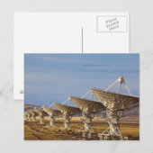 Very Large Array aka Nationale Radioastronomie Briefkaart (Voorkant / Achterkant)