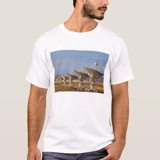 Very Large Array aka Nationale Radioastronomie T-shirt (Voorkant)