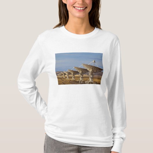 Very Large Array aka Nationale Radioastronomie T-shirt (Voorkant)