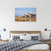 Very Large Array oftewel National Radio Astronomy Canvas Afdruk (Insitu (Slaapkamer))