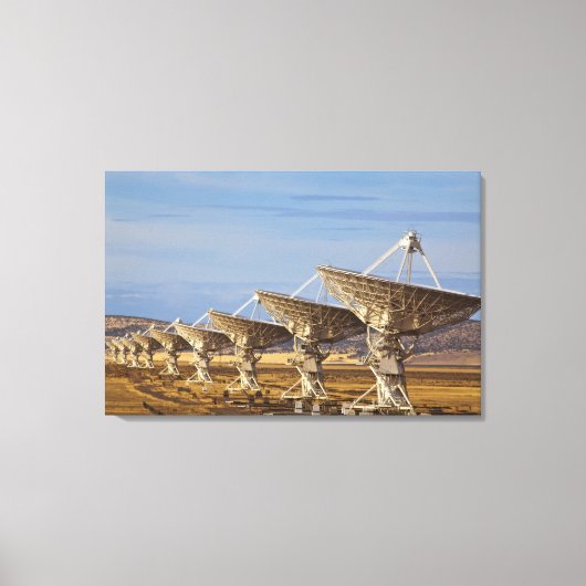 Very Large Array oftewel National Radio Astronomy Canvas Afdruk (Voorkant)