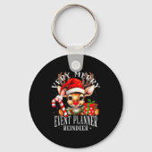 Very Merry Event Planner Reindeer Matching Christm Sleutelhanger (Voorkant)