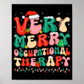 Very Merry Occupational Therapy Groovy Ot Squad Ch Poster (Voorkant)