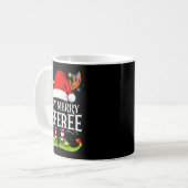 Very Merry X-mas Referee Matching Christmas  Koffiemok (Voorkant links)