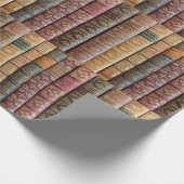 Very Old Banded Book Spines Cadeaupapier (Hoek)