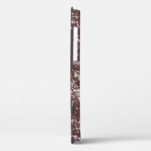 Very old rusted sheet iron. Metaalstructuur Case-Mate iPhone Case (Achterkant / Links)