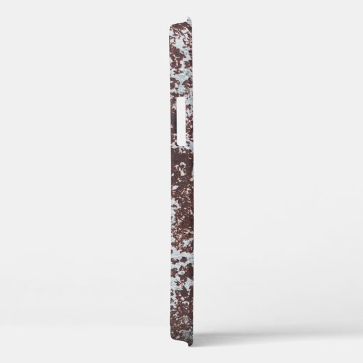 Very old rusted sheet iron. Metaalstructuur Case-Mate iPhone Case (Achterkant / Rechts)
