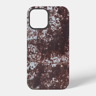 Very old rusted sheet iron. Metaalstructuur iPhone 12 Hoesje