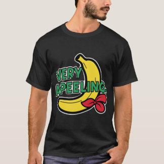"Very-peeling" Leuke Banana Pun T-shirt