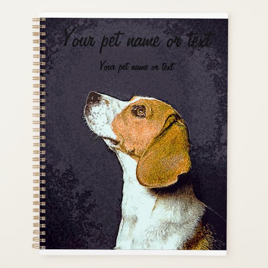 Very Smart Beagle Dog Planner (Voorkant)