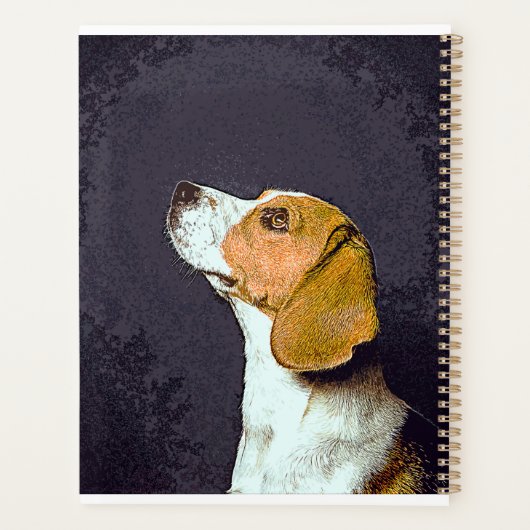 Very Smart Beagle Dog Planner (Achterkant)