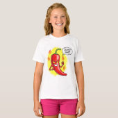  Very Spicy Pepper, by Natasha Us   T-shirt (Voorkant volledig)