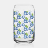 Very Sweet Summer Blueberries Blikvorm Glas (Achterkant)