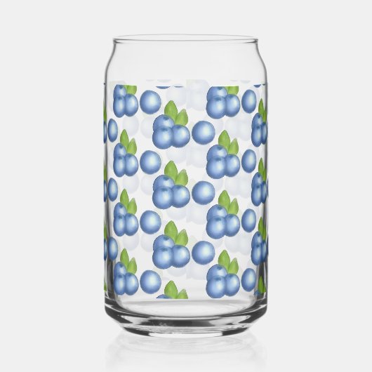 Very Sweet Summer Blueberries Blikvorm Glas (Links)