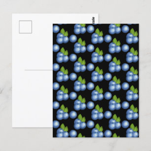 Very Sweet Summer Blueberries Briefkaart