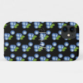 Very Sweet Summer Blueberries Case-Mate iPhone Case (Achterkant (horizontaal))