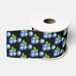 Very Sweet Summer Blueberries Grosgrain Lint