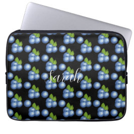 Very Sweet Summer Blueberries Laptop Sleeve
