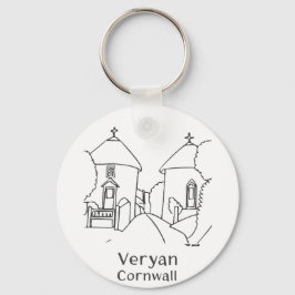 Veryan Roundhouses Keyring Sleutelhanger