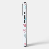 Verzachte Dromerige Wolken Case-Mate iPhone Case (Achterkant / Links)