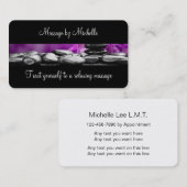 Verzachtende massage Visitekaartjes (Voorkant / Achterkant)