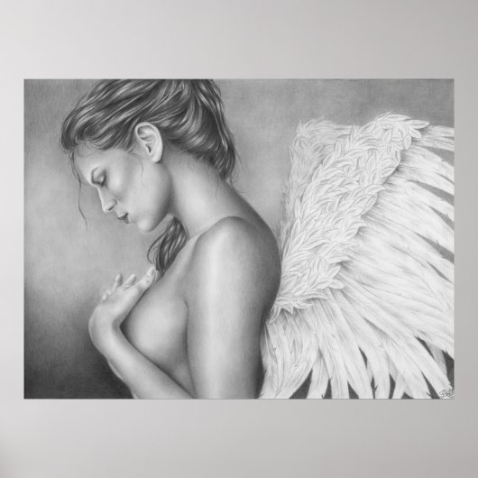 Verzachtheid van een engel-Poster Poster (Voorkant)