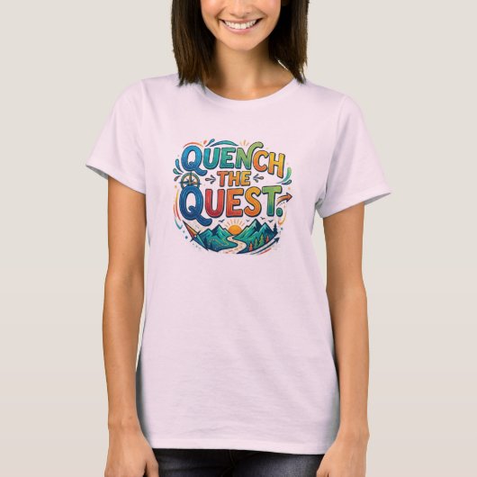 Verzadig de Queeste T-shirt (Voorkant)