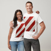 Verzadigde Strepen T-shirt (Unisex)