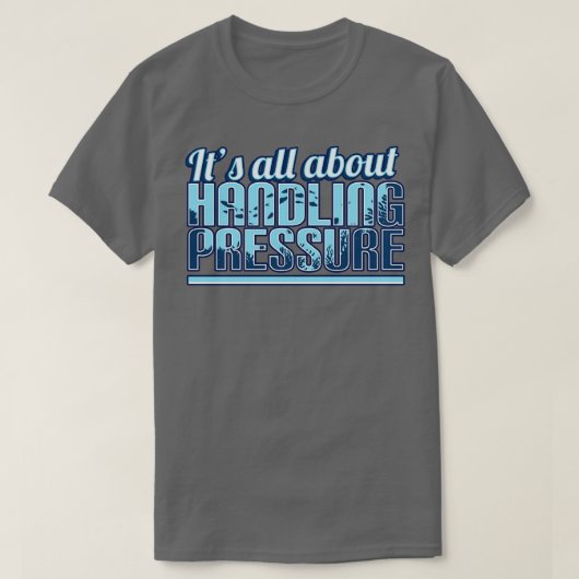 Verzadiging duiker zijn alles over de behandeling  t-shirt (Design voorkant)