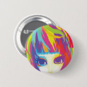 Verzadiging Ronde Button 5,7 Cm (Voorkant /achterkant)