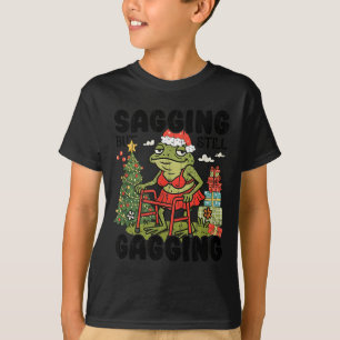Verzakken maar nog steeds walgen, grappige Kerstme T-shirt