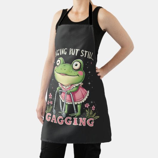 Verzakking maar nog steeds kokhalzen Funny Moederd Schort (Insitu)