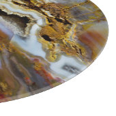 Verzakt hout met kristallen snijplank (Hoek)