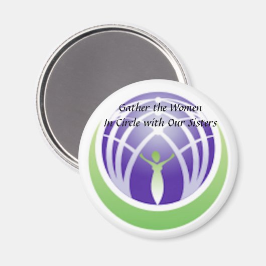 Verzamel de vrouwenmagneet magneet (Voorkant / Achterkant)