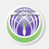 Verzamel de vrouwenmagneet magneet (Voorkant)