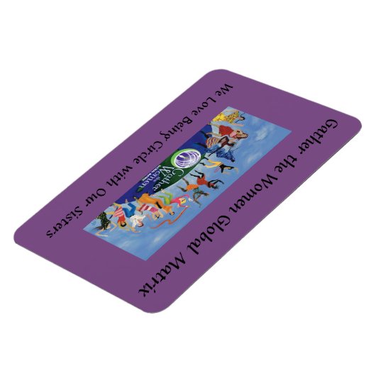 Verzamel de Women Circle Sisters Magnet Magneet (Linkerzijde)