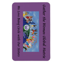 Verzamel de Women Circle Sisters Magnet