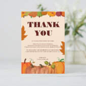 Verzamel en geef Bedankt: doe mee voor een Thanksg Bedankkaart (Staand voorkant)