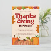 Verzamel en geef Bedankt: doe mee voor een Thanksg Kaart (Staand voorkant)