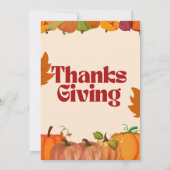 Verzamel en geef Bedankt: doe mee voor een Thanksg Kaart (Achterkant)